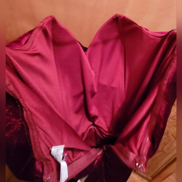 Velvet Formal Dress - Picture 2 of 4